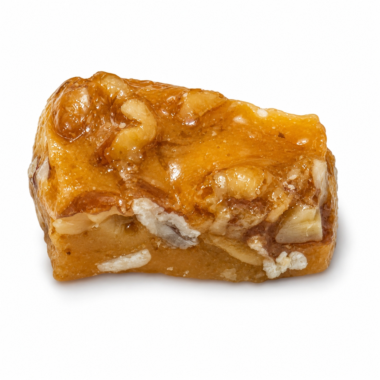 Walnut Brittle pieces made by hand